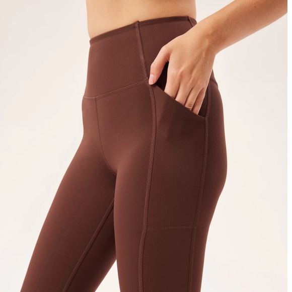 NEW Girlfriend Collective Earth Compressive Pocket Legging Sz. Small Full Length - Picture 2 of 3